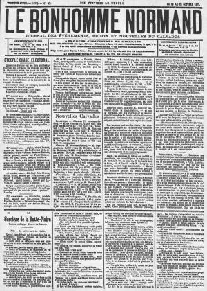 Le Bonhomme normand, 1877
