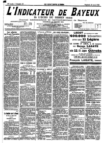 L'Indicateur de Bayeux, 1936